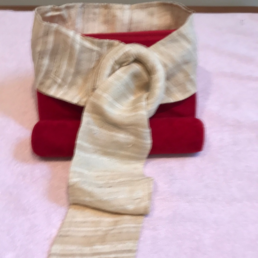 Beautiful silk belt made in India. 42” long